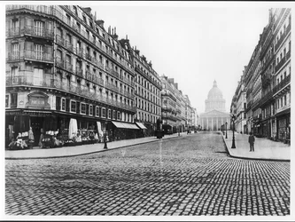 Parigi, rue Soufflot, il Pantheon, 1858-78